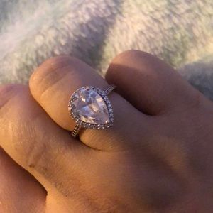 Pandora pear shape ring